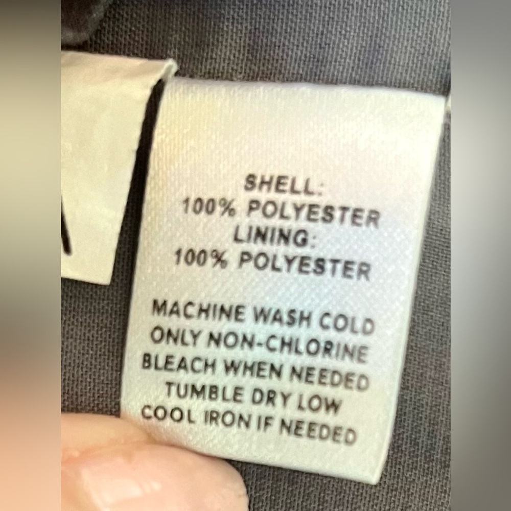 Ann Taylor loft gray dress size 10 - Picture 5 of 5